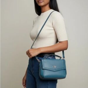 NWT Christian LaCroix Art Deco Envelope Handbag